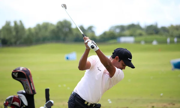 Parijs Frankrijk Juli 2012 Golfer Actie Franse Open 2012 — Stockfoto