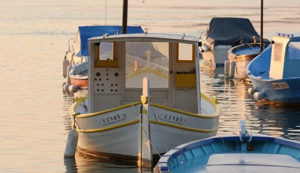 Lodě Přístavu Bandol Francouzská Riviéra Francie — Stock fotografie