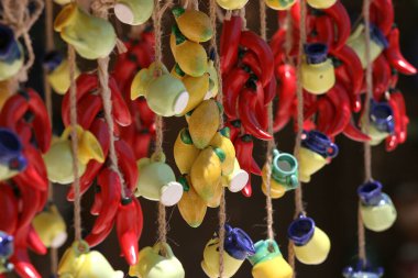 Bormes les mimosas, France, French Riviera 'da çömlekçilik