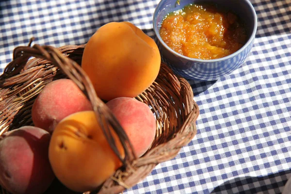 Mesa Desayuno Bandol Riviera Francés Francia — Foto de Stock