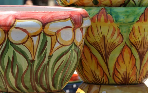 Keramik Bormes Les Mimosas Franz Franz Riviera — Stockfoto