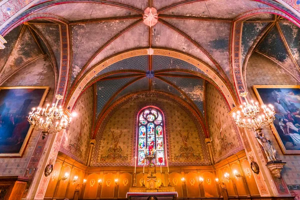 Marennes Γαλλια Σεπτεμβριοσ 2021 Εσωτερικοί Χώροι Της Εκκλησίας Του Saint — Φωτογραφία Αρχείου