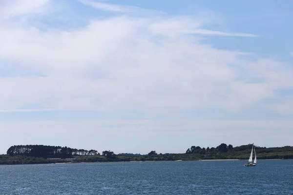 Küste Und Insel Golf Von Morbihan Bretagne Frankreich — Stockfoto