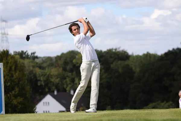 Courson Frankreich September 2008 Golfer Aktion Beim Stade Francais Open — Stockfoto