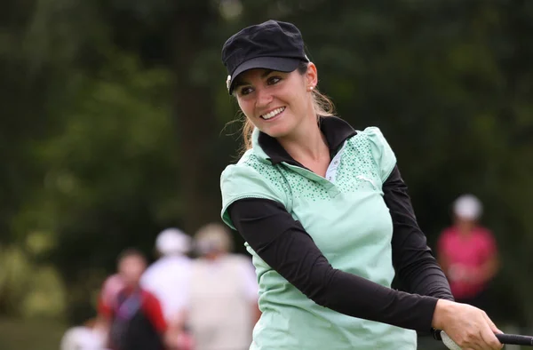 2010 Paris France September Lady Golfer Action French Open 2010 — 스톡 사진