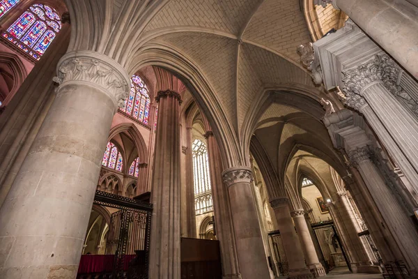 Mans Sarthe France March 2022 Interiors Architectural Decors Saint Julian — Fotografia de Stock