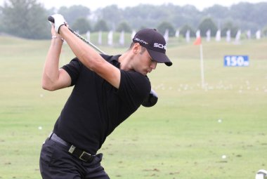Paris, Fransa, Temmuz 04, 2010: Fransa Açık Tenis Turnuvası 'nda golfçü