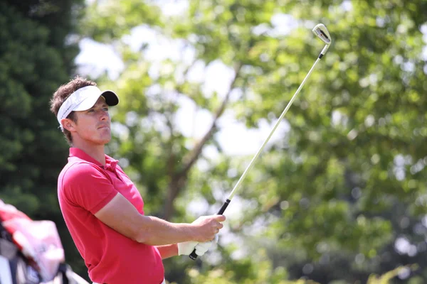 Courson Frankreich September 2008 Golfer Aktion Beim Stade Francais Open — Stockfoto