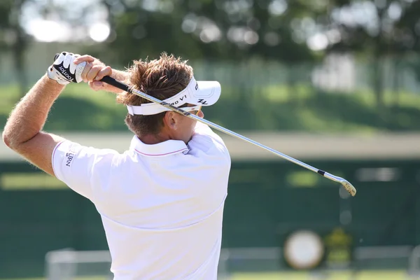 Paris France July 2010 Golfer Ian Poulter Action French Open — 스톡 사진