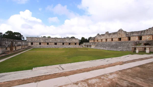 Uxmal Yucatan Mexico December 2011 Romjai Maya Templom Uxmal Yucatan — Stock Fotó