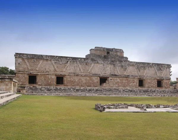 Uxmal Yucatan Mexico December 2011 Romjai Maya Templom Uxmal Yucatan — Stock Fotó