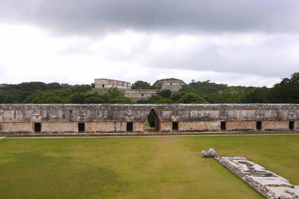 Uxmal Yucatán México Diciembre 2011 Ruinas Del Templo Maya Uxmal —  Fotos de Stock