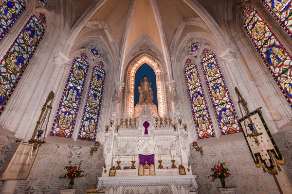 Chateauneuf Sur Cher France April 2022 Our Lady Children Basilica — 스톡 사진