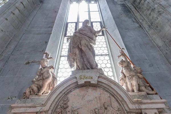 Salem Bavaria Germany June 2022 Marble Baroque Statues Various Anonymous — Fotografia de Stock