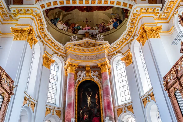 Wiblingen Bavaria Germany June 2022 Rococo Baroque Decors Wiblingen Abbey — Stock Fotó