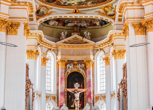 Wiblingen Bavaria Germany June 2022 Rococo Baroque Decors Wiblingen Abbey — Stock Fotó