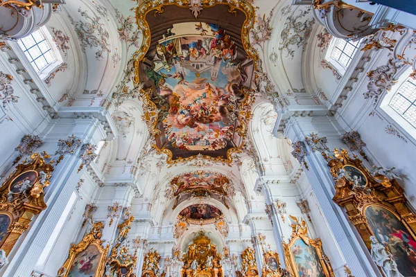 Diessen Bavaria Germany June 2022 Rococo Baroque Decors Diessen Marienmunster — Stock Fotó