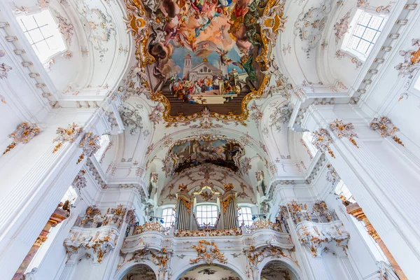 Diessen Bavaria Germany June 2022 Rococo Baroque Decors Diessen Marienmunster — Stok fotoğraf