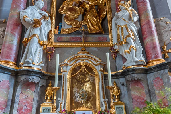 Lechbruck See Bavaria Germany May 2022 Rococo Baroque Decors Catholic — Stockfoto