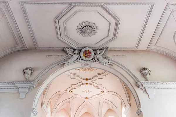 Meersburg Bavaria Germany June 2022 Rococo Baroque Decors Catholic Church — Stok fotoğraf