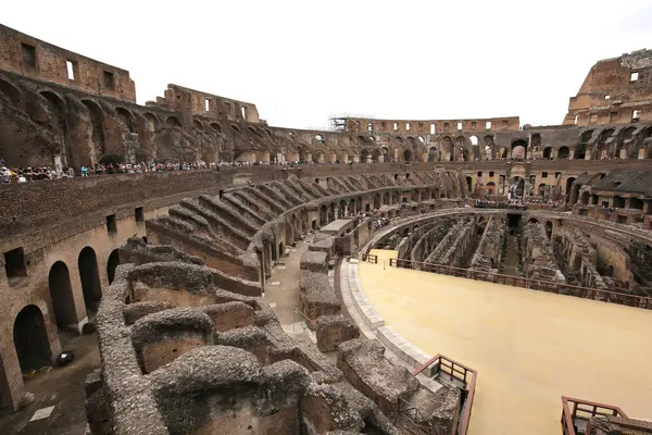 Rome Italie Juin 2015 Détails Architecturaux Amphithéâtre Colisée Juin 2015 — Photo