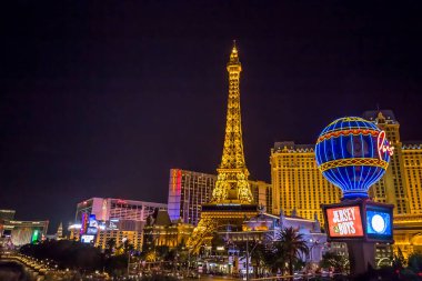 LAS VEGAS, NEVADA - APRIL 08, 2015 : on the Strip, Las Vegas boulevard, april 08, 2015, in Las Vegas, Nevada, united states