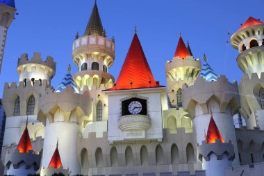 LAS VEGAS, NEVADA - APRIL 08, 2015 : on the Strip, Las Vegas boulevard, april 08, 2015, in Las Vegas, Nevada, united states