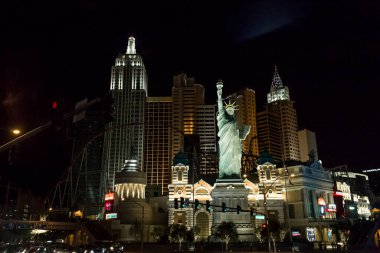 LAS VEGAS, NEVADA - APRIL 08, 2015 : on the Strip, Las Vegas boulevard, april 08, 2015, in Las Vegas, Nevada, united states