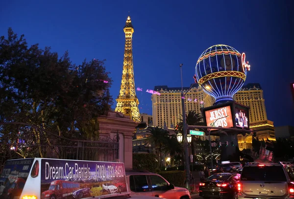 Las Vegas Nevada April 2015 Strip Las Vegas Boulevard April — Stockfoto