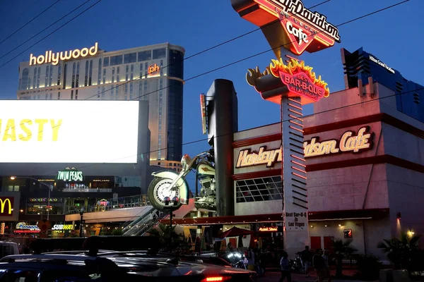 Las Vegas Nevada April 2015 Strip Las Vegas Boulevard April — Foto de Stock