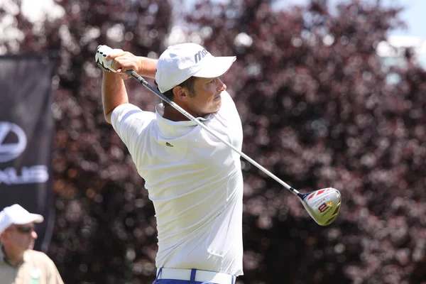 Courson Frankreich September 2008 Golfer Aktion Beim Stade Francais Open — Stockfoto