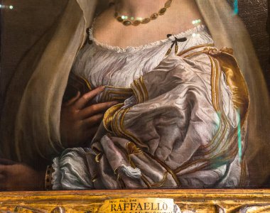 Floransa, İtalya, 28 Ekim 2015: iç mekanlar ve Palazzo Pitti, 28 Ekim 2015 Floransa, İtalya, mimari detaylar
