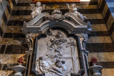 Pisa, İtalya, 06 Haziran 2016: iç mekanlar ve mimari detaylar Pisa Katedrali, 06 Haziran 2016 Pisa, İtalya