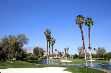RANCHO MIRAGE, CALIFORNIA - Nisan 01, 2015: ANA ilham golfçüsü LPGA Tour, Nisan 02, 2015 Mission Hills Country Club, Rancho Mirage, California