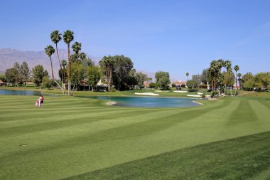 RANCHO MIRAGE, CALIFORNIA - Nisan 01, 2015: ANA ilham golfçüsü LPGA Tour, Nisan 02, 2015 Mission Hills Country Club, Rancho Mirage, California