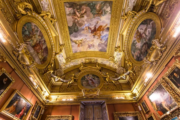 Florença Itália Outubro 2015 Interiores Detalhes Arquitetônicos Palazzo Pitti Outubro — Fotografia de Stock