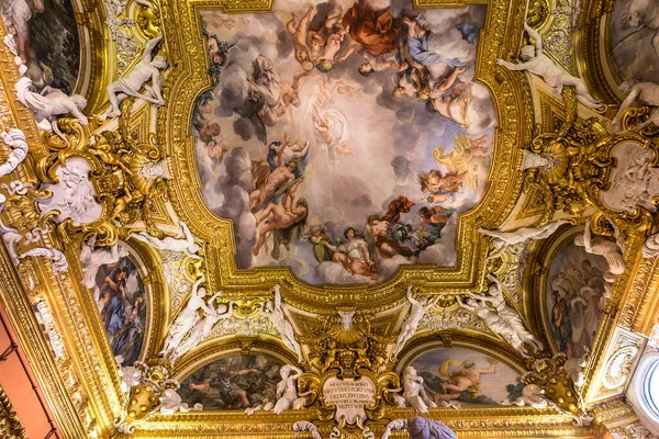Florencia Italia Octubre 2015 Interiores Detalles Arquitectónicos Del Palazzo Pitti —  Fotos de Stock