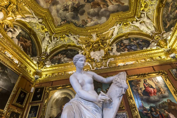 Florence Italy October 2015 Interiors Architectural Details Palazzo Pitti October — Stock Photo, Image