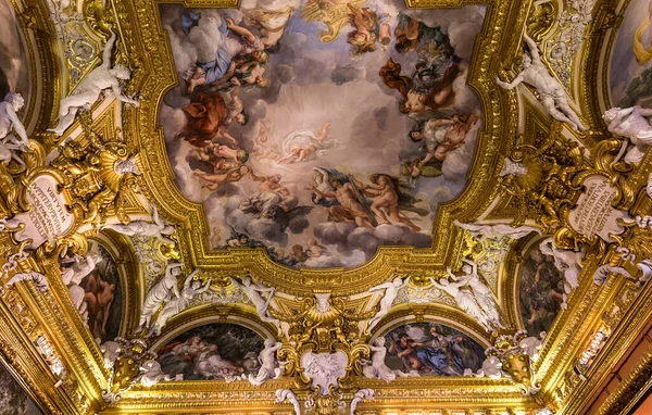 Florencia Italia Octubre 2015 Interiores Detalles Arquitectónicos Del Palazzo Pitti — Foto de Stock