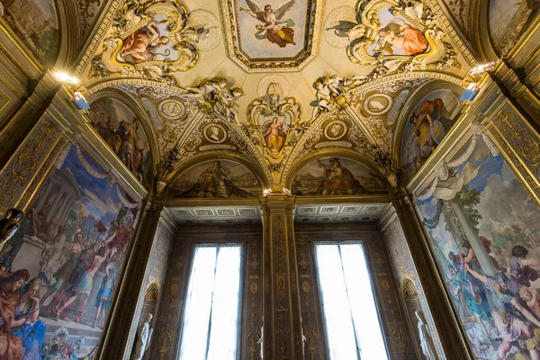 フィレンツェ イタリア 2015 インテリア 2015 日イタリア フィレンツェのピッティ宮殿の建築の詳細 — ストック写真