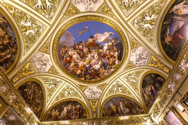 Florencia Italia Octubre 2015 Interiores Detalles Arquitectónicos Del Palazzo Pitti — Foto de Stock
