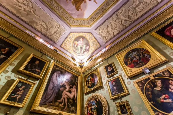 Firenze Italia Ottobre 2015 Interni Dettagli Architettonici Palazzo Pitti Ottobre — Foto Stock