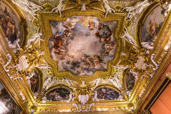 Florença Itália Outubro 2015 Interiores Detalhes Arquitetônicos Palazzo Pitti Outubro — Fotografia de Stock