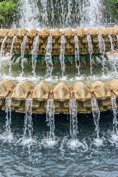 Gros Plan Une Fontaine Charleston Caroline Sud — Photo