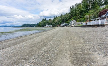 Kıyı çizgi nokta, Washington'da bir görünümünü.