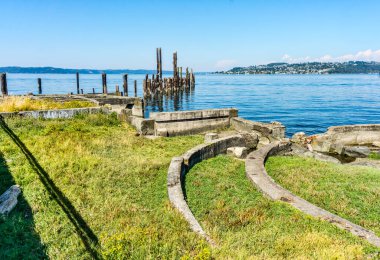 A view of Dickman Mill Park in Ruston, Washington