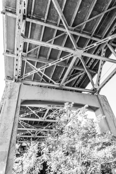 Pod Dálnicí Mostů Seattlu Washington — Stock fotografie