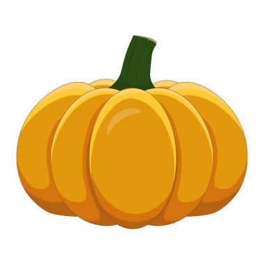 sonbahar beyaz arka plan üzerinde kabak