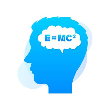 Black equivalence of mass formula. Science icon set
