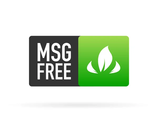 Msg безкоштовна зелена піктограма. Msg безкоштовний, чудовий дизайн для будь-яких цілей. Векторний логотип — стоковий вектор